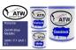 Preview: Porsche, Zenith Blue Metallic, 3AW / F1 3AX / F1: 1L Lackdose + 1L Klarlack + 500ml Härter - Set, von ATW Autoteile West.